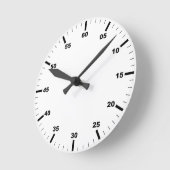 独自のアクリル製壁時計を作成する ラウンド壁時計 (傾斜)