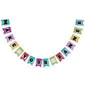 独自のアゲハチョウを作成する バンティングフラッグ (全)