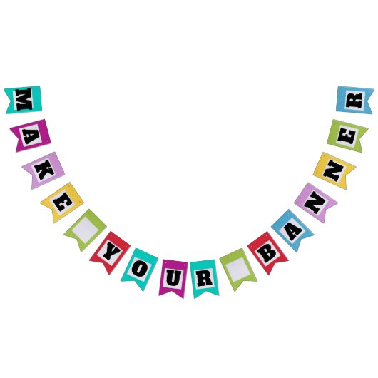 独自のアゲハチョウを作成する バンティングフラッグ (全)