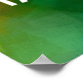 独自のアップロード写真テンプレートの作成高品質 ポスター (角)