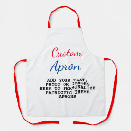 独自のアメリカシェフカスタムを作成する エプロン