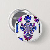 独自のアメリカ合衆国のおもしろいアートを作成 缶バッジ (正面&裏面)