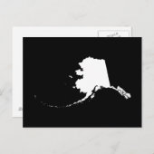 独自のアラスカ移動発表の作成 ポストカード (正面/裏面)