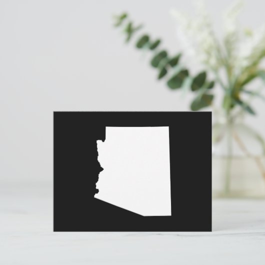 独自のアリゾナ州の移動発表の作成 ポストカード (スタンド正面)