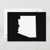 独自のアリゾナ州の移動発表の作成 ポストカード (正面/裏面)