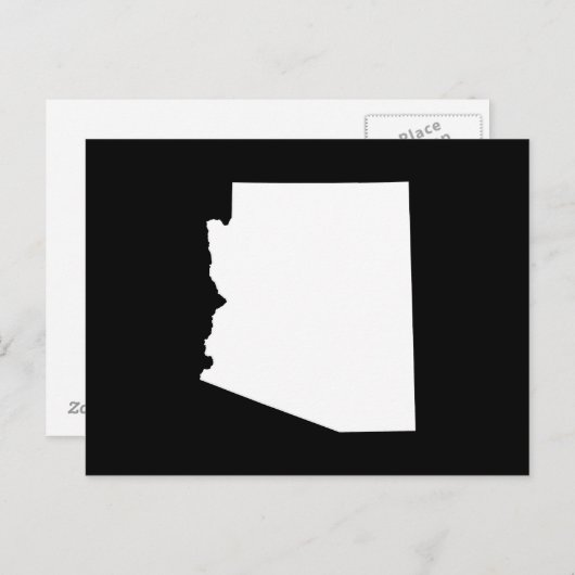 独自のアリゾナ州の移動発表の作成 ポストカード (正面/裏面)