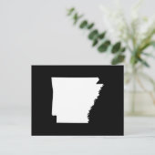 独自のアーカンソーの動く発表の作成 ポストカード (スタンド正面)