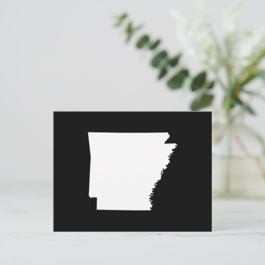 独自のアーカンソーの動く発表の作成 ポストカード (スタンド正面)