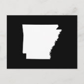 独自のアーカンソーの動く発表の作成 ポストカード (正面)