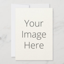 独自のアーティザン感じベージュ色の作成5"x7"招待状 招待状