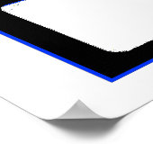 ！独自のアートまたは写真のポスターテンプレートの作成 ポスター (角)