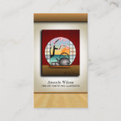 独自のアートワークの追加ファインアート画家 名刺 (正面)