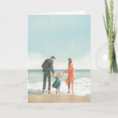 独自のアートワーク |お使いの絵画スケッチ カード (正面)