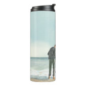 独自のアートワーク |お使いの絵画スケッチ タンブラー (回転左)