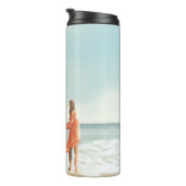 独自のアートワーク |お使いの絵画スケッチ タンブラー (回転右)