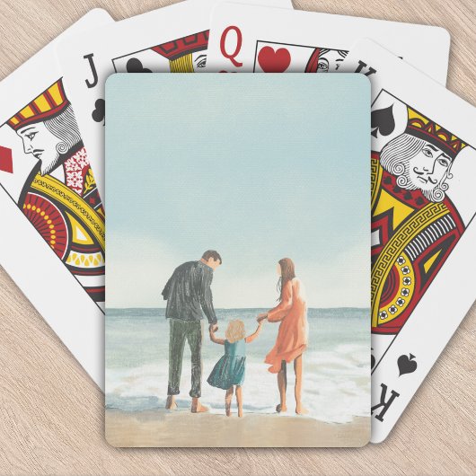 独自のアートワーク |お使いの絵画スケッチ トランプ