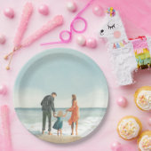 独自のアートワーク |お使いの絵画スケッチ ペーパープレート (パーティー)