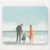 独自のアートワーク |お使いの絵画スケッチ マウスパッド (正面)