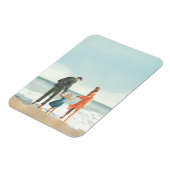 独自のアートワーク |お使いの絵画スケッチ マグネット (左側)