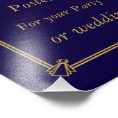 独自のアールデコ写真ポスターの作成 フォトプリント            (角)