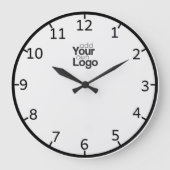 独自のイベントと大事な行事の壁時計を作成 ラージ壁時計 (正面)