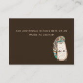 独自のイベントインサートを作成 – Woodland Animals エンクロージャーカード (裏面)