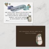 独自のイベントインサートを作成 – Woodland Animals エンクロージャーカード (正面/裏面)