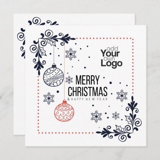 独自のイベント&会社の休日招待状 招待状 (正面/裏面)