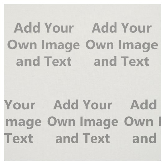 独自のイメージと文字の追加 ファブリック (見本)
