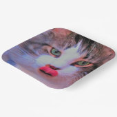 独自のイメージの追加を作成するパーソナライズ ペーパープレート (傾斜あり)