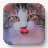 独自のイメージの追加を作成するパーソナライズ ペーパープレート (正面)