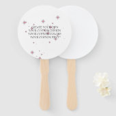 独自のイメージを作成する – ハンドファン (正面&裏面)