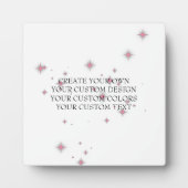 独自のイメージを作成する – フォトプラーク (正面)