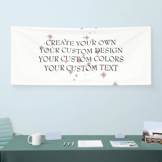 独自のイメージを作成する – 横断幕 (トレードショー)