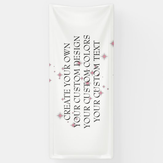 独自のイメージを作成する – 横断幕 (縦)