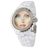 独自のイメージを挿入エレガント 腕時計 (アングル)
