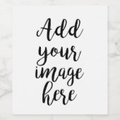 独自のイメージを追加するカスタマイズ可能なワインボトルラベル ワインラベル (シングルラベル)