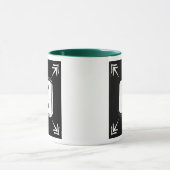 独自のイメージを追加写真テンプレート独自のイメージを作成 マグカップ (中央)