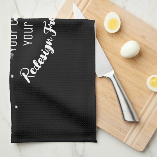 独自のイメージイメージをカスタム作成 キッチンタオル (四つ折り)