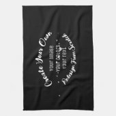 独自のイメージイメージをカスタム作成 キッチンタオル (縦)