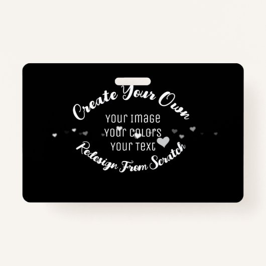 独自のイメージイメージをカスタム作成 バッジ (正面)