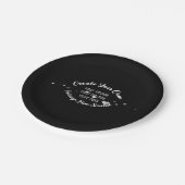 独自のイメージイメージをカスタム作成 ペーパープレート (アングル)