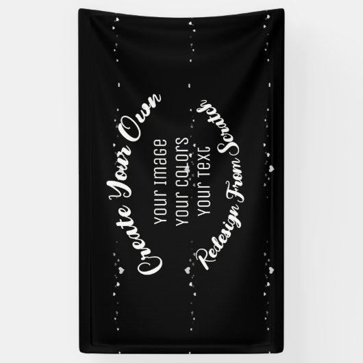 独自のイメージイメージをカスタム作成 横断幕 (縦)