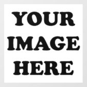 独自のイメージウィンドウを作成24"x24" ウィンドウサイン (シート)