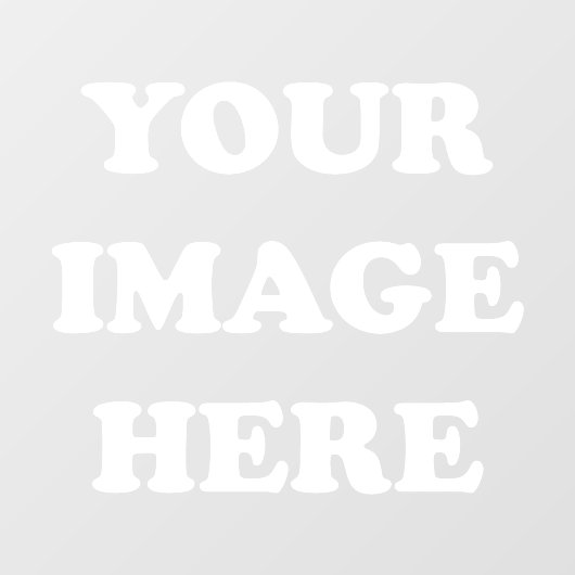 独自のイメージウィンドウを追加する8"x11" ウィンドウサイン (シート)