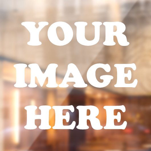 独自のイメージウィンドウを追加する8"x11" ウィンドウサイン (シート2)