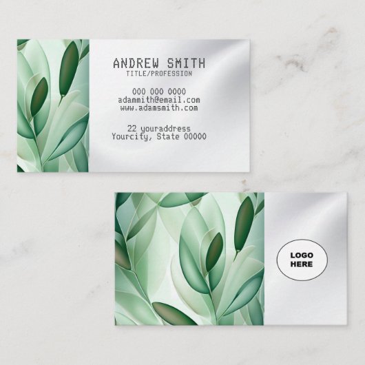 独自のイメージエンビジョン名刺を追加 名刺 (正面/裏面)