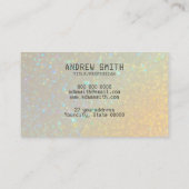 独自のイメージオプションの名刺を追加する 名刺 (裏面)