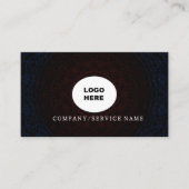 独自のイメージオプションの名刺を追加する 名刺 (正面)