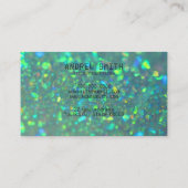 独自のイメージオプションの名刺を追加する 名刺 (裏面)